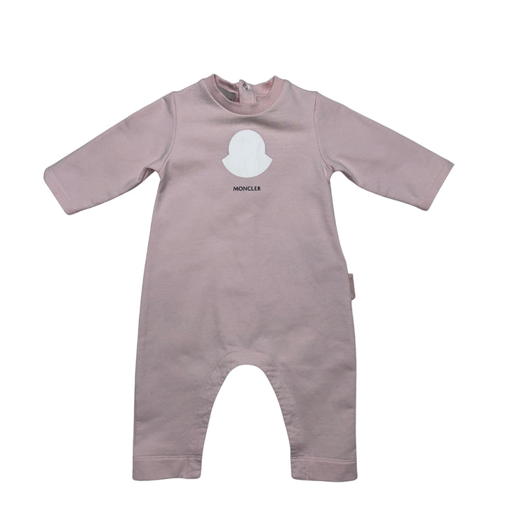 MONCLER LOGO ALL-IN-ONE – PINK – 3–6 MONTHS