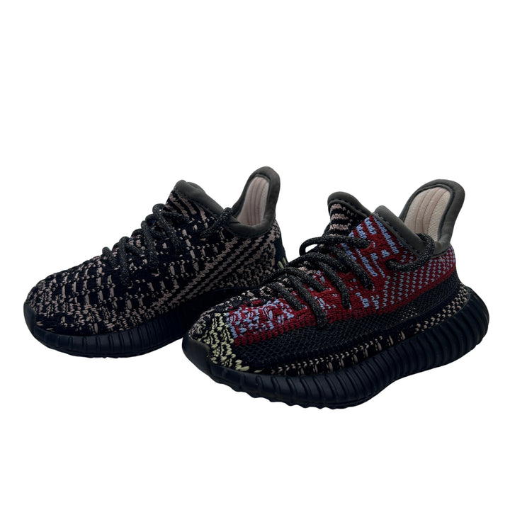 ADIDAS YEEZY BOOST 350 V2 YECHEIL TRAINERS – BLACK/ MULTI – SIZE 20