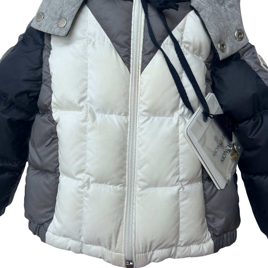 MONCLER ACHILLIOS GIUBBOTTO DOWN JACKET – NAVY – 12–18 MONTHS