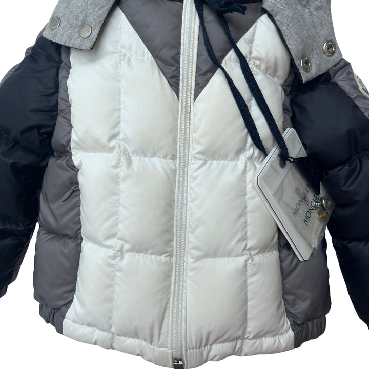 MONCLER ACHILLIOS GIUBBOTTO DOWN JACKET – NAVY – 12–18 MONTHS