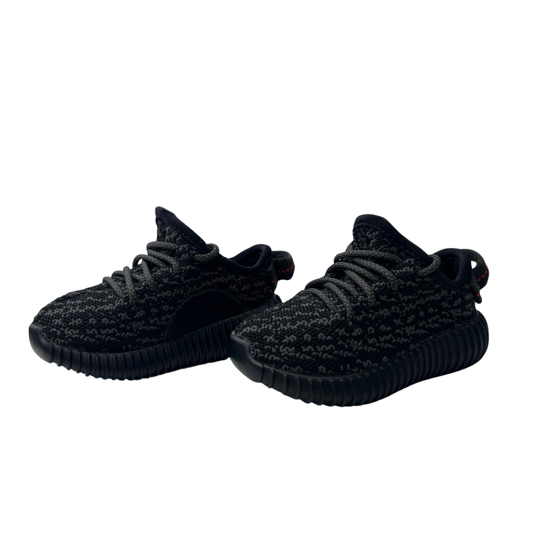 ADIDAS YEEZY BOOST 350 PIRATE BLACK TRAINERS – BLACK – SIZE 20