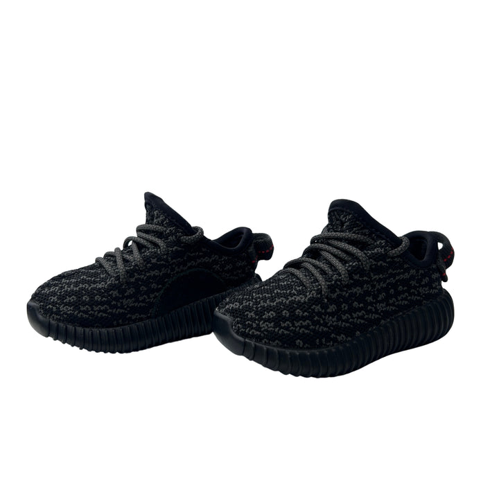ADIDAS YEEZY BOOST 350 PIRATE BLACK TRAINERS – BLACK – SIZE 20