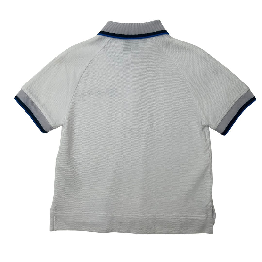 BURBERRY LOGO POLO SHIRT – WHITE – 3 YEARS