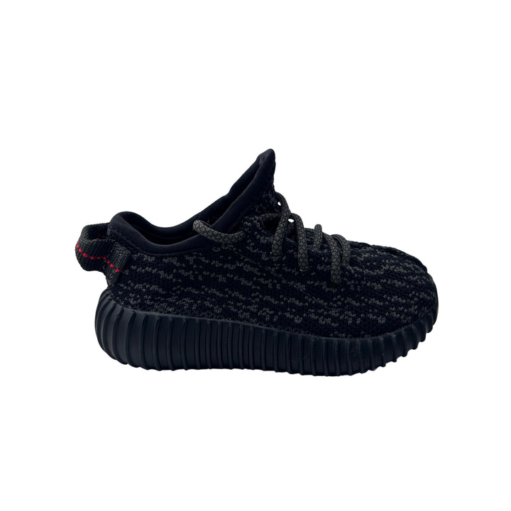 ADIDAS YEEZY BOOST 350 PIRATE BLACK TRAINERS – BLACK – SIZE 20
