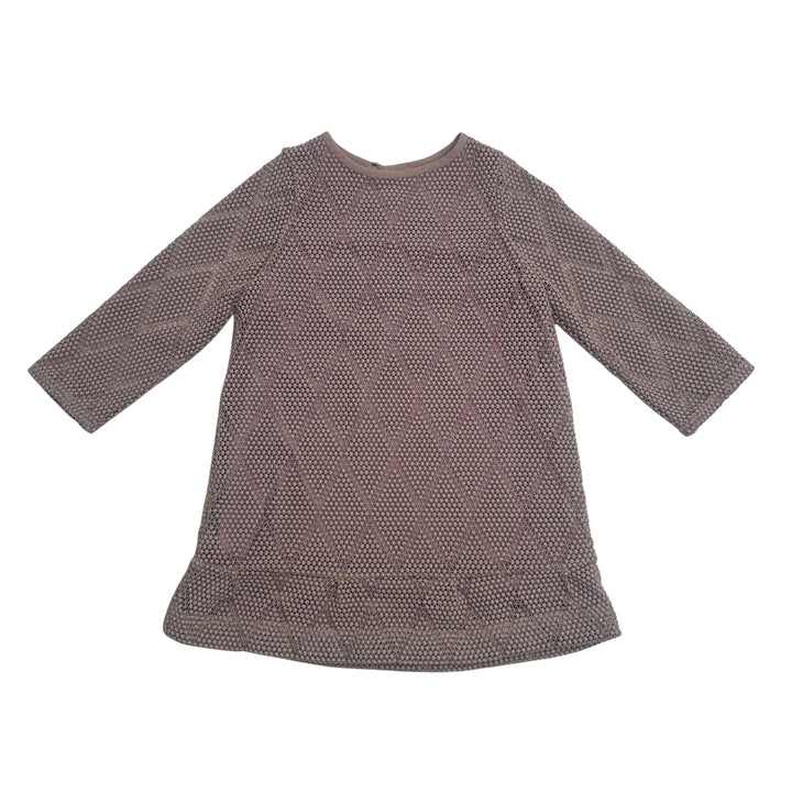 BURBERRY TEXTURED DRESS – BLUSH PINK – 3 YEARS