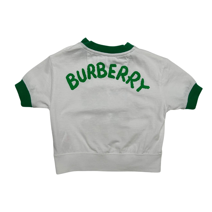 BURBERRY GRAPHIC T-SHIRT – WHITE – 6 MONTHS