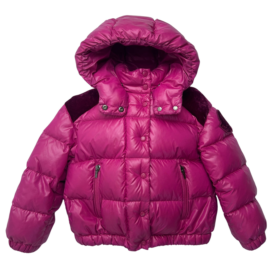 MONCLER CHOUETTE DOWN JACKET – FUCHSIA – AGE 6 YEARS