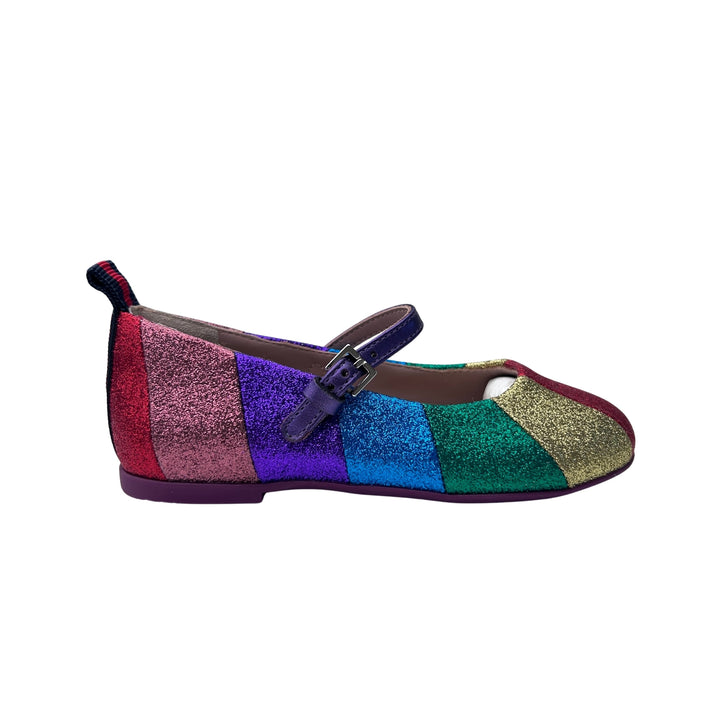 GUCCI RAINBOW GLITTER SHOES – MULTICOLOUR – SIZE 24