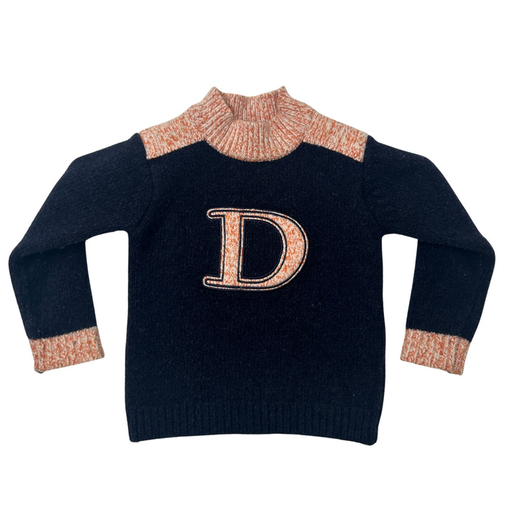 DIOR LOGO KNIT JUMPER – NAVY – 3 YEARS
