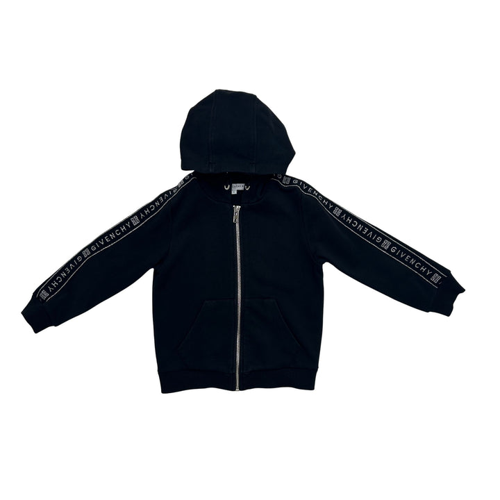 GIVENCHY GLITTER LOGO TAPE TRACKSUIT – BLACK – 5 YEARS