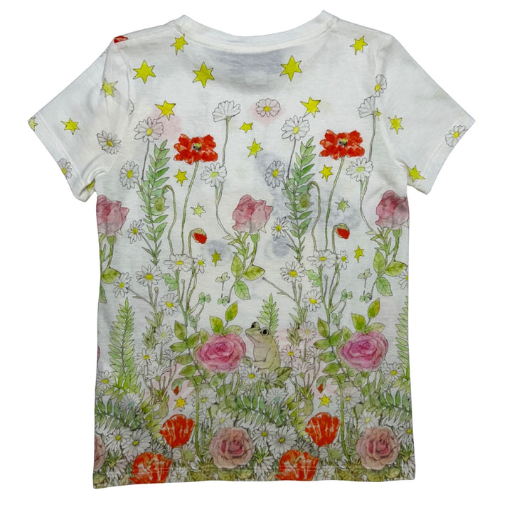 GUCCI CAT PRINT T-SHIRT – WHITE – 8 YEARS