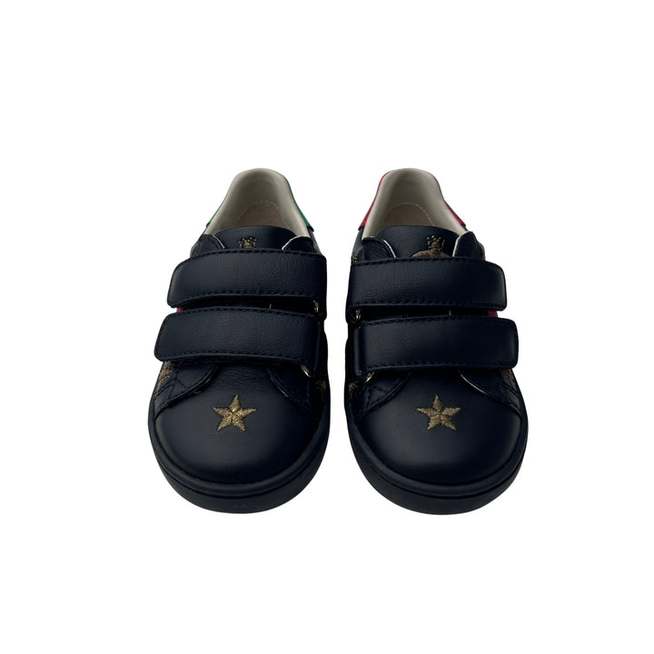 GUCCI BEE TRAINERS – BLACK – SIZE 20