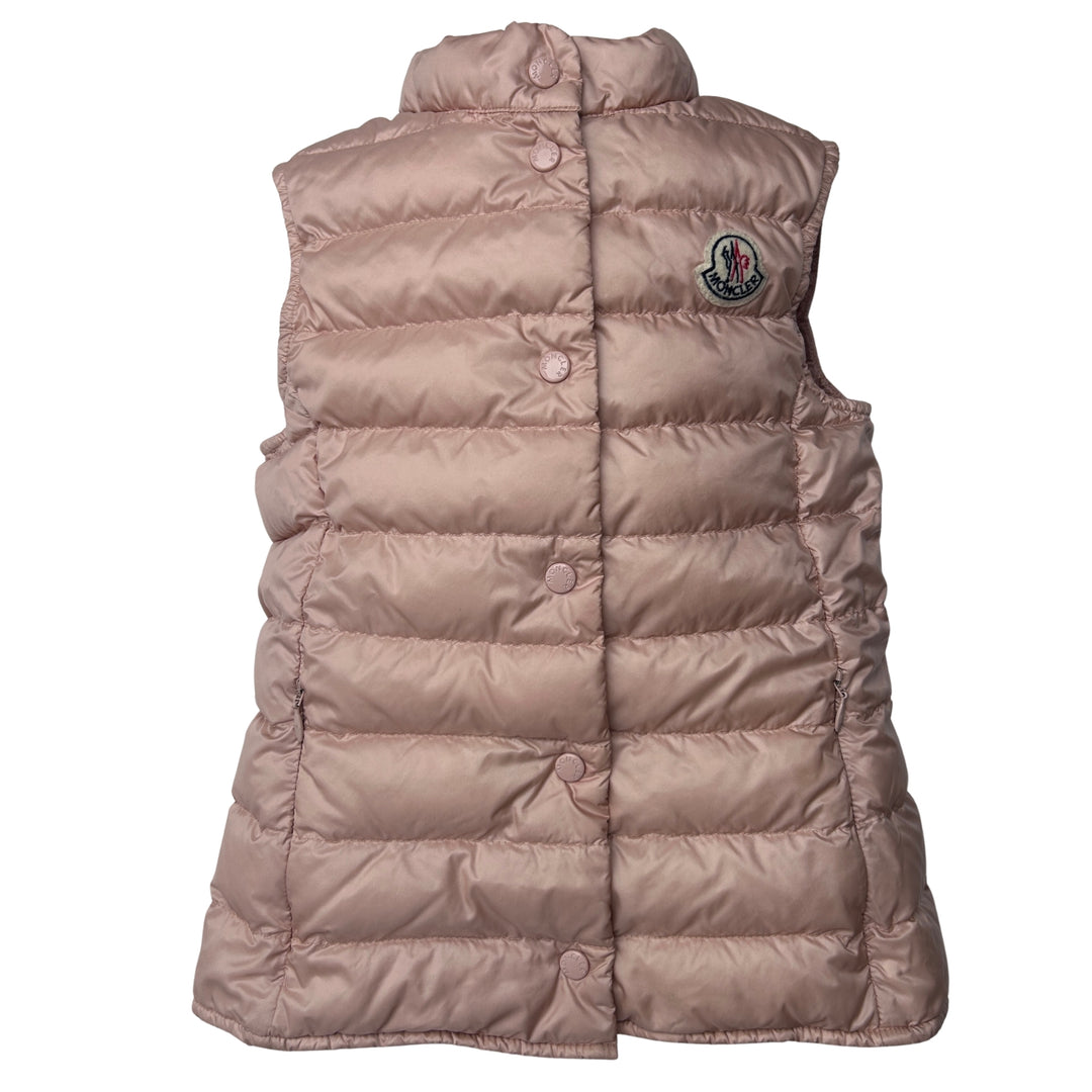 MONCLER LIANE DOWN GILET – BLUSH PINK – AGE 8 YEARS