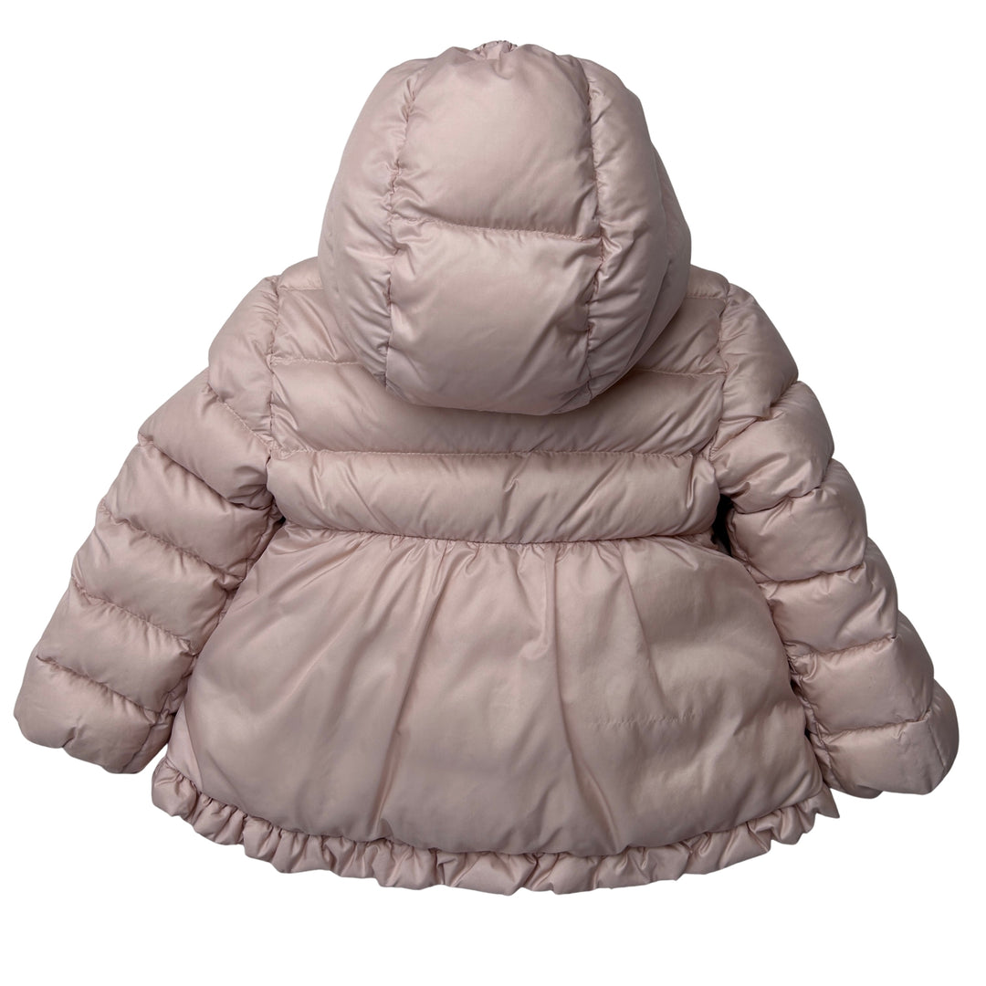 MONCLER ODILE DOWN JACKET – PINK – AGE 18–24 MONTHS