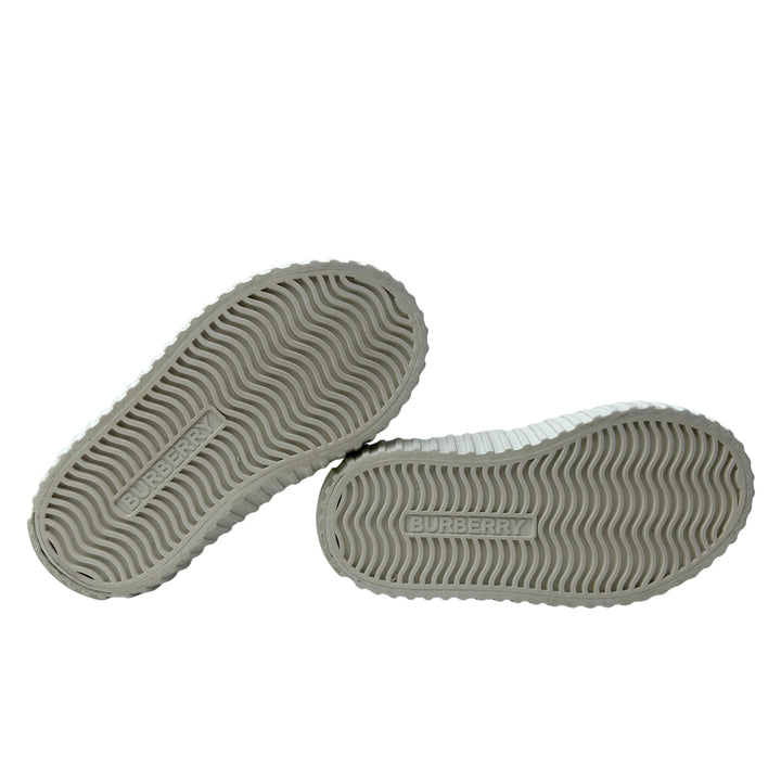 BURBERRY VINTAGE CHECK VELCRO TRAINERS – ARCHIVE BEIGE – SIZE 24