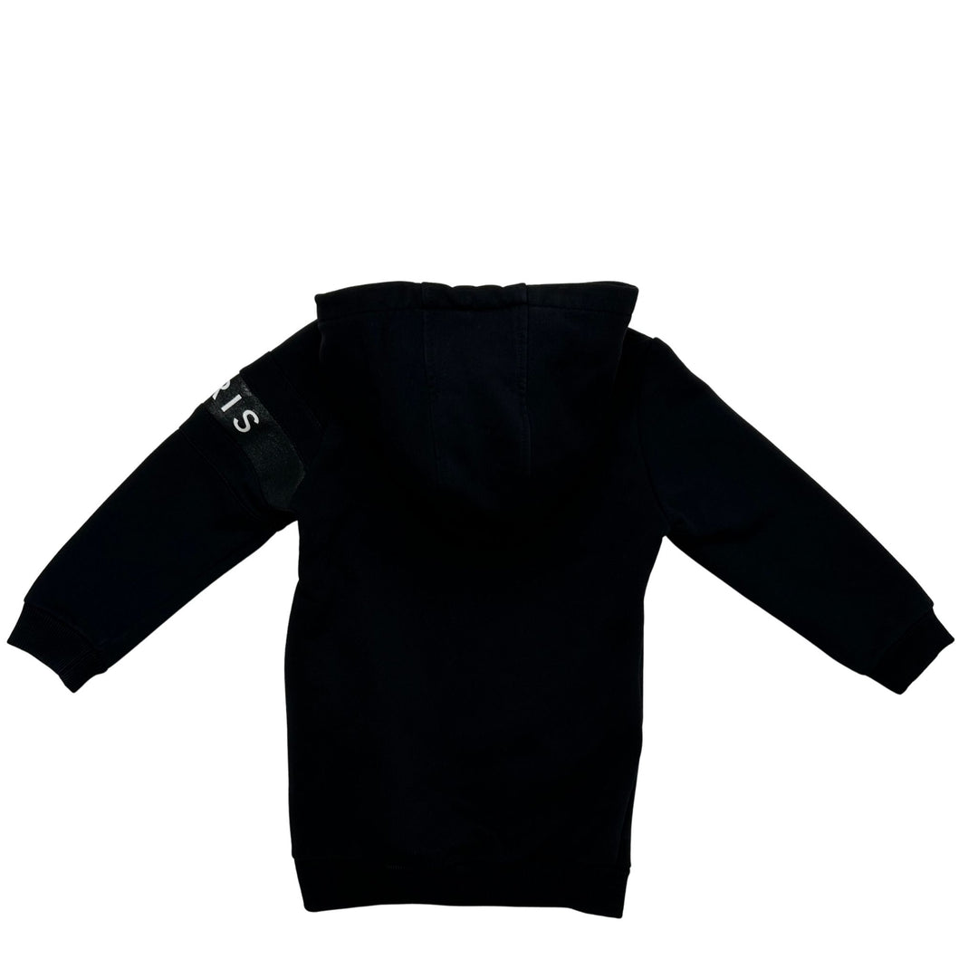 GIVENCHY LOGO HOODED DRESS – BLACK – 4 YEARS