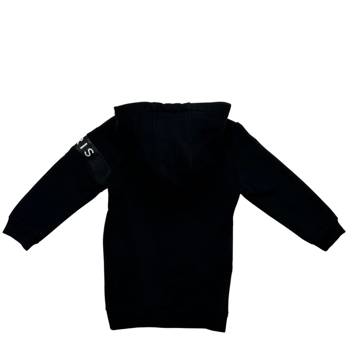 GIVENCHY LOGO HOODED DRESS – BLACK – 4 YEARS