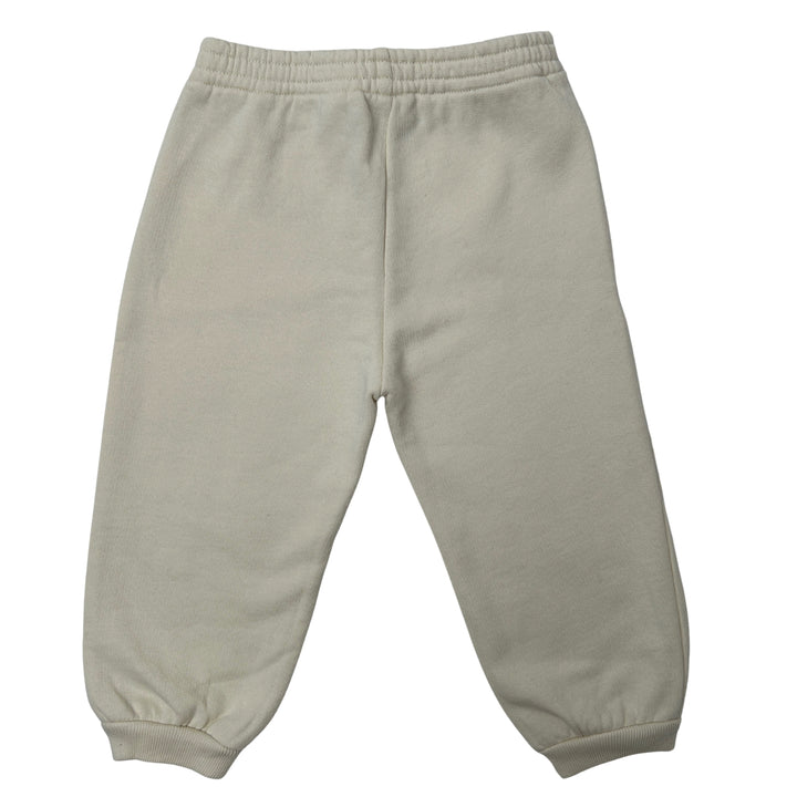 GUCCI LOGO PATCH JOGGERS – CREAM – 18-24 MONTHS