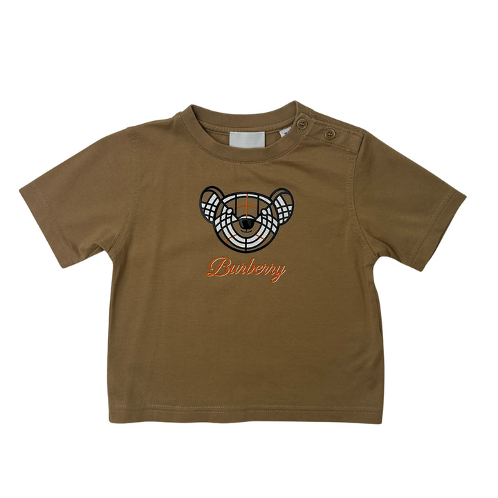 BURBERRY THOMAS BEAR PRINT T-SHIRT – CAMEL – 18 MONTHS