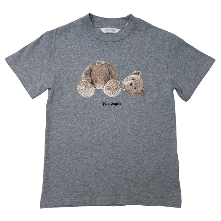 PALM ANGELS TEDDY PRINT T-SHIRT – GREY – 8 YEARS