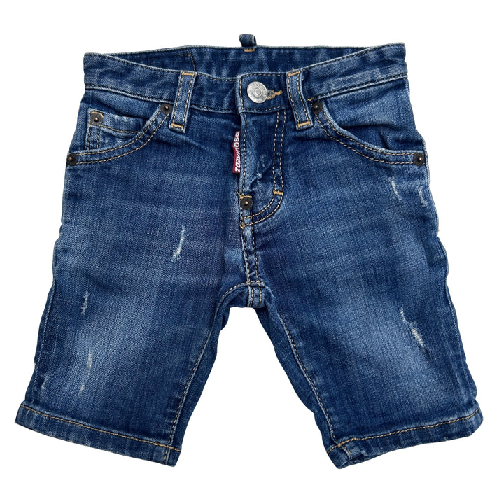 DSQUARED2 DENIM SHORTS – BLUE – 4 YEARS