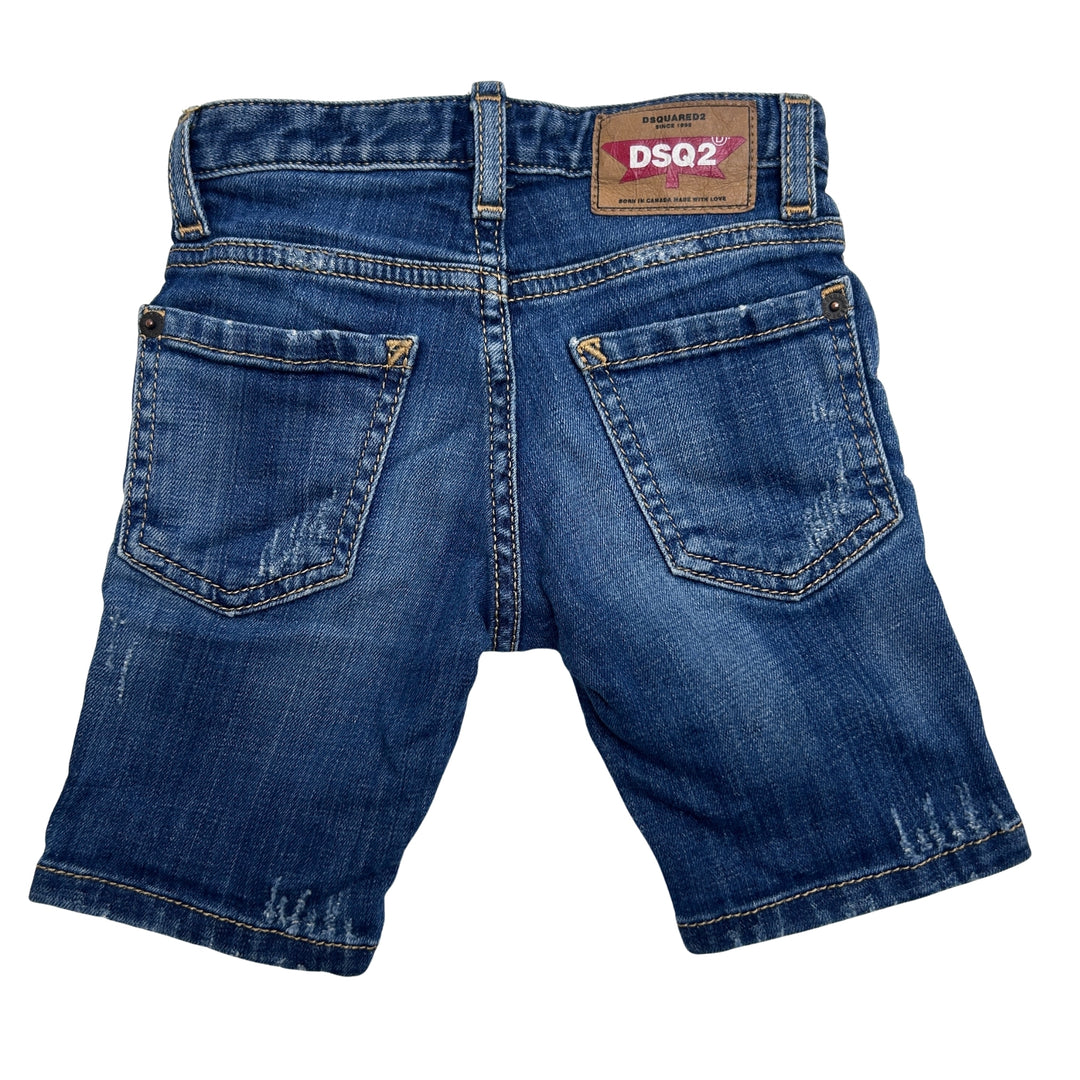 DSQUARED2 DENIM SHORTS – BLUE – 4 YEARS