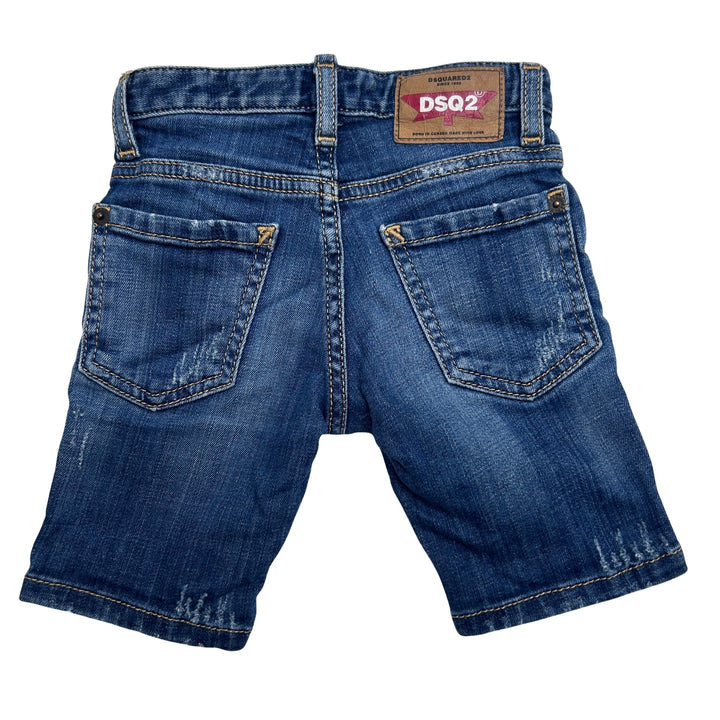 DSQUARED2 DENIM SHORTS – BLUE – 4 YEARS