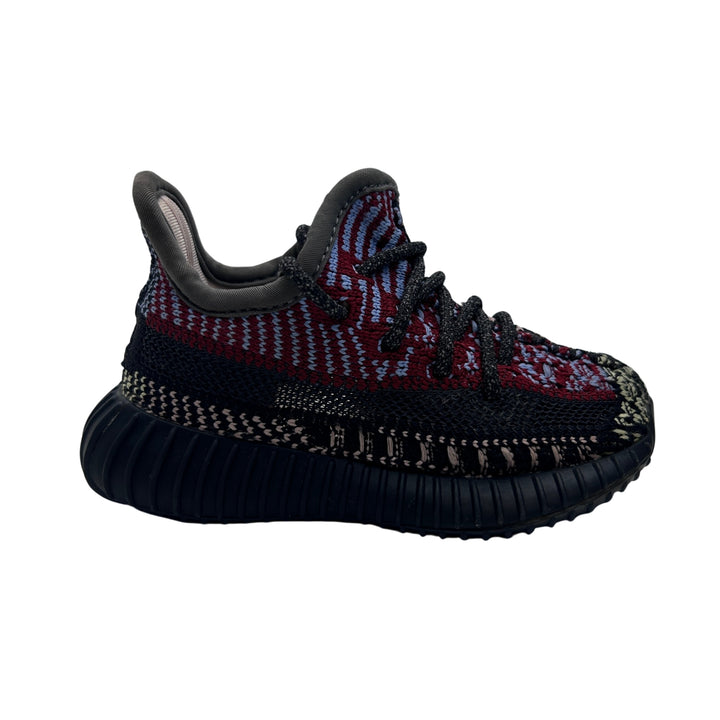 ADIDAS YEEZY BOOST 350 V2 YECHEIL TRAINERS – BLACK/ MULTI – SIZE 20