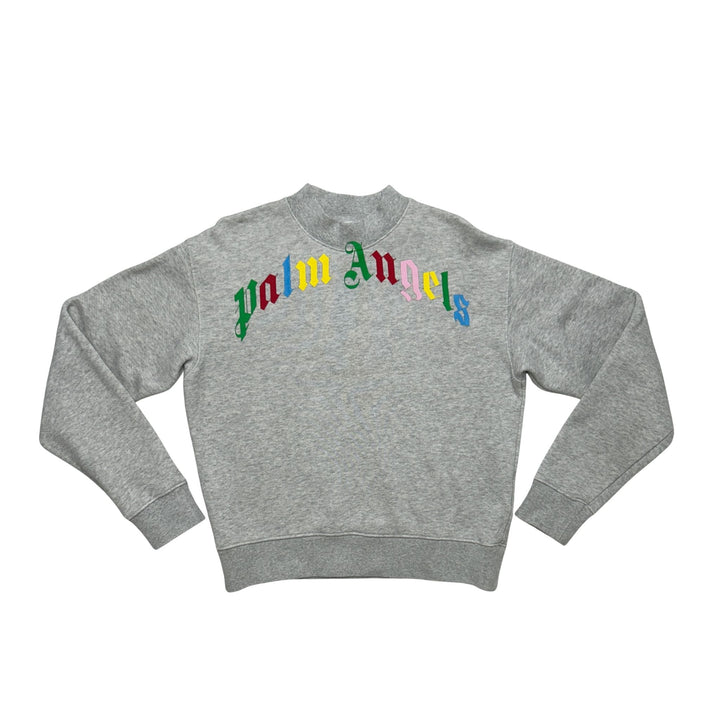 PALM ANGELS LOGO SWEATSHIRT – GREY – 10 YEARS