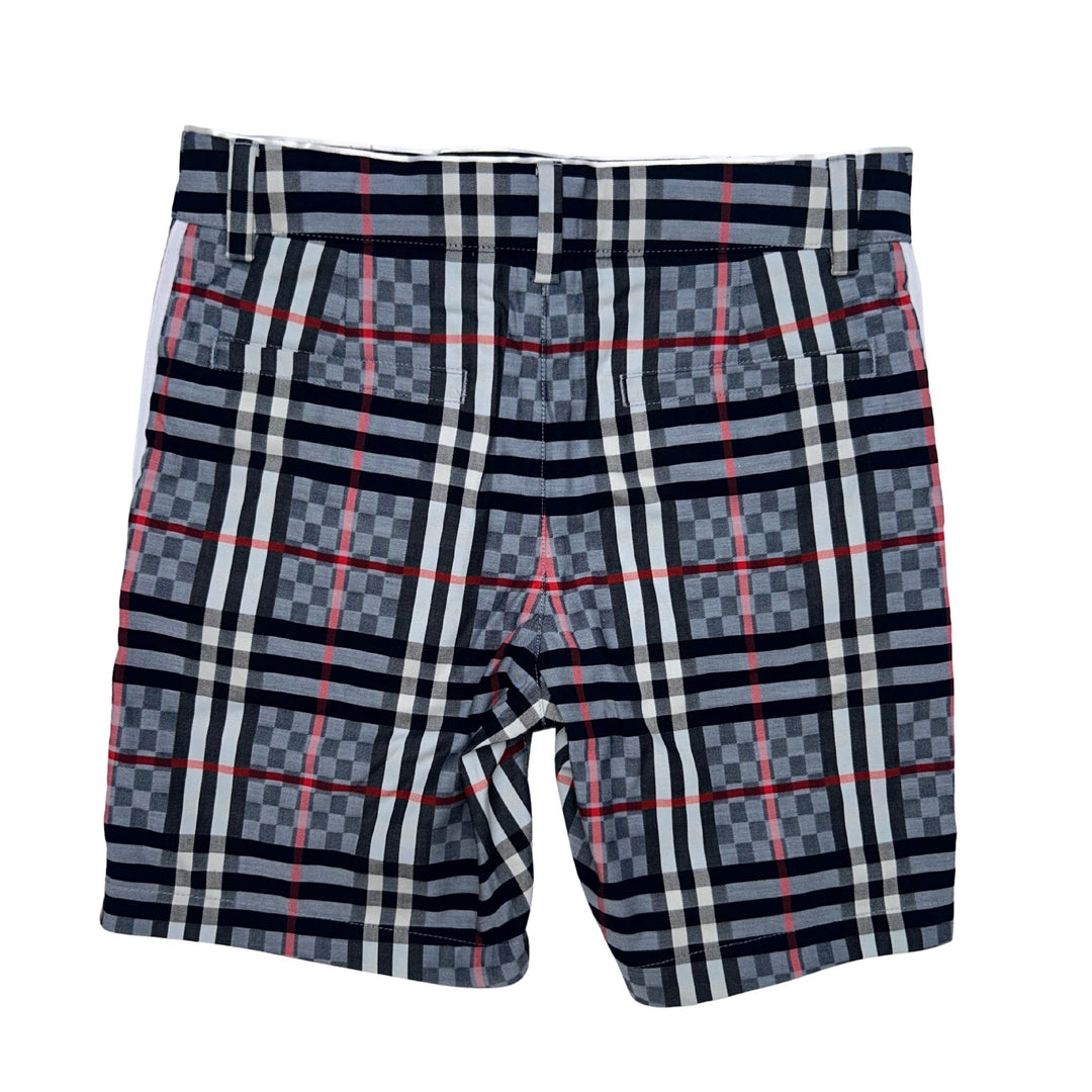 BURBERRY CHECK SHORTS – GREY – 6 YEARS