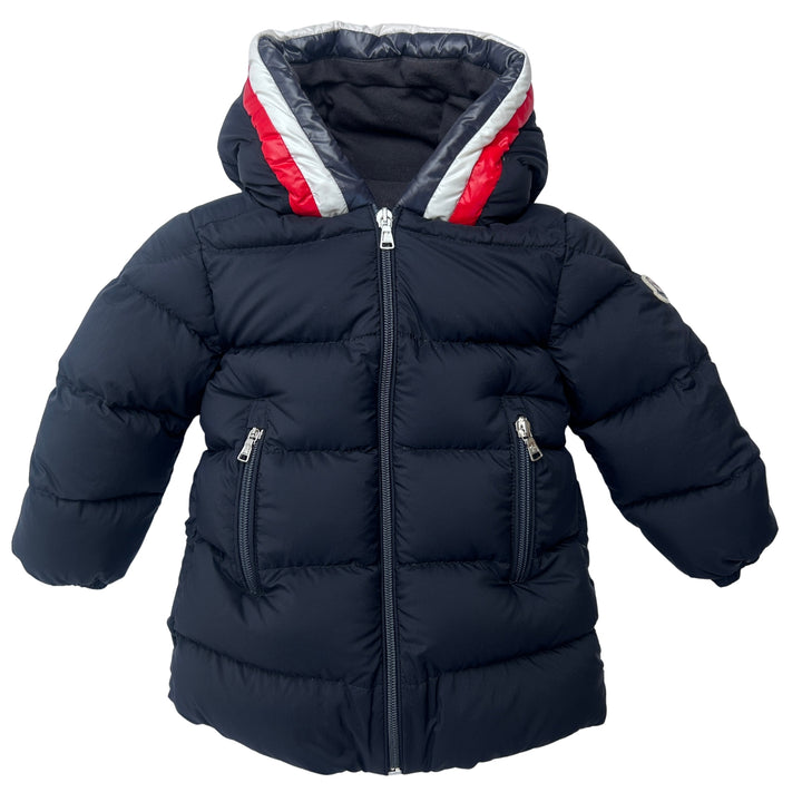 MONCLER FALZEM DOWN JACKET – NAVY – 18-24 MONTHS
