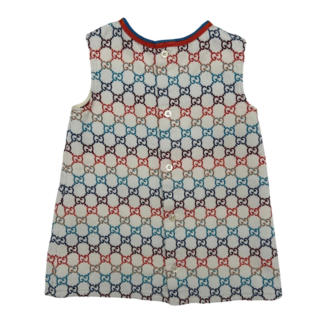 GUCCI GG MONOGRAM DRESS – MULTICOLOUR – 12-18 MONTHS