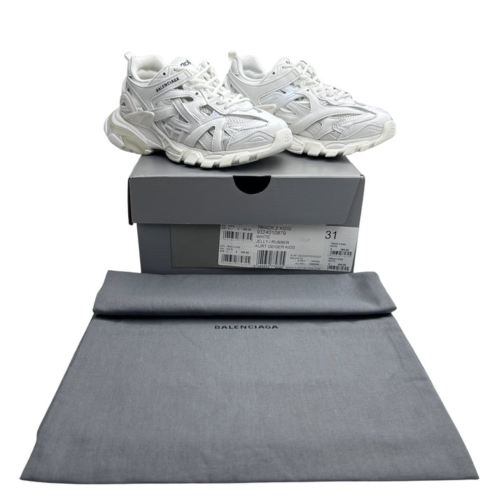 BALENCIAGA TRACK TRAINERS – WHITE – SIZE 31