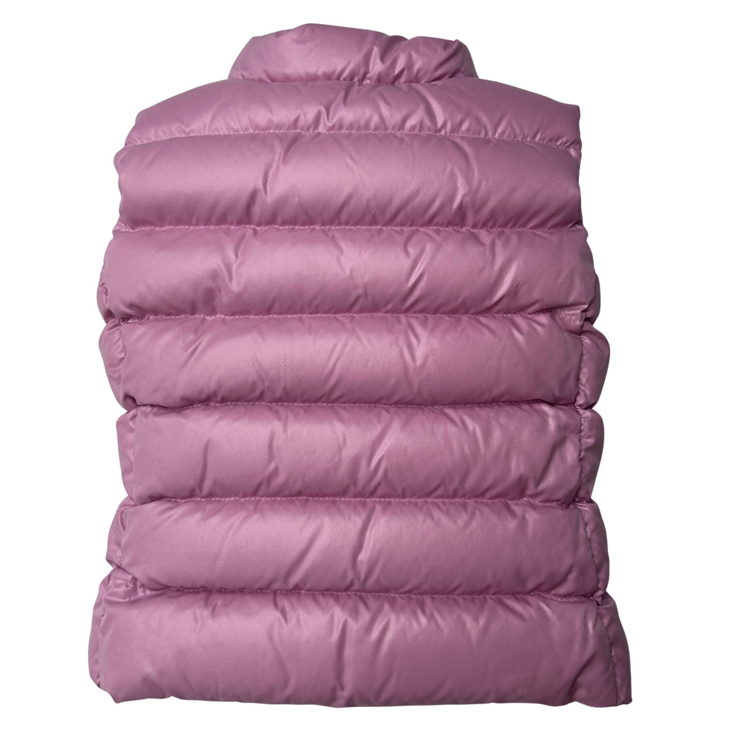MONCLER GHANY DOWN GILET – PINK – AGE 4 YEARS