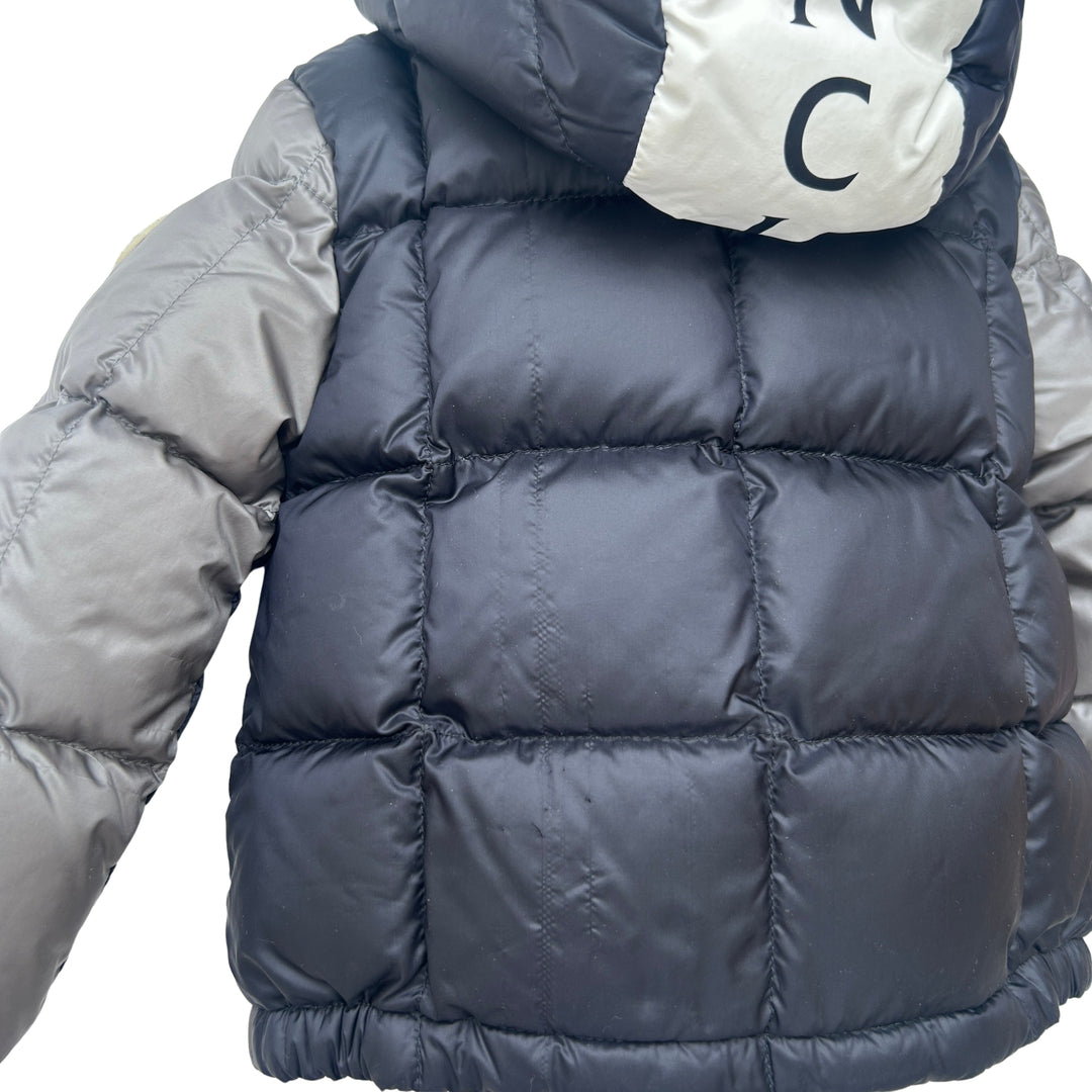 MONCLER ACHILLIOS GIUBBOTTO DOWN JACKET – NAVY – 12–18 MONTHS