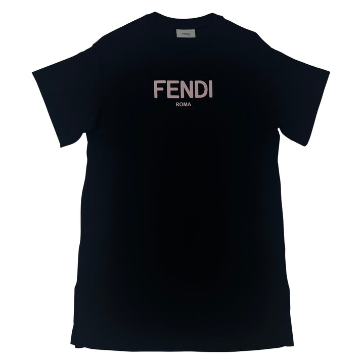 FENDI ROMA LOGO DRESS – BLACK – 6 YEARS