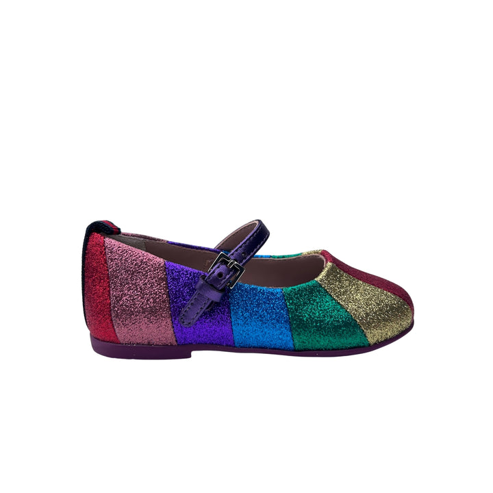 GUCCI RAINBOW GLITTER SHOES – MULTICOLOUR – SIZE 21