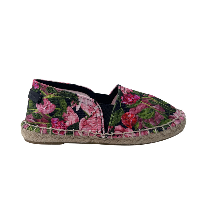 DOLCE &amp; GABBANA FLORAL ESPADRILLES – MULTI – SIZE 30
