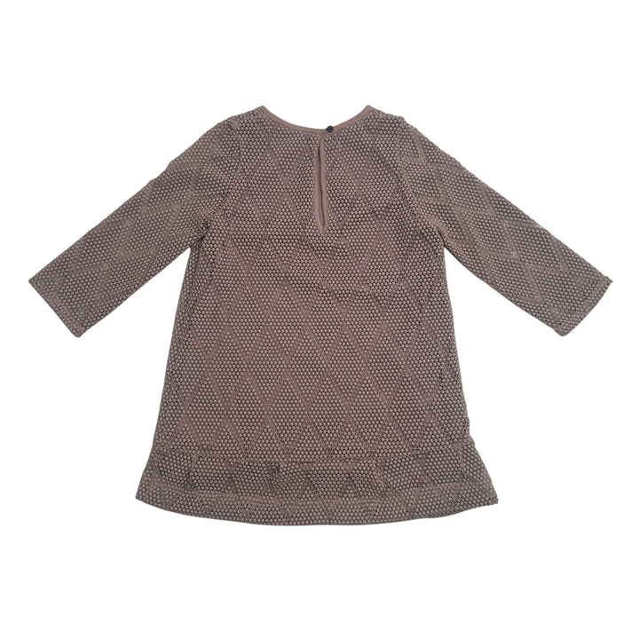 BURBERRY TEXTURED DRESS – BLUSH PINK – 3 YEARS