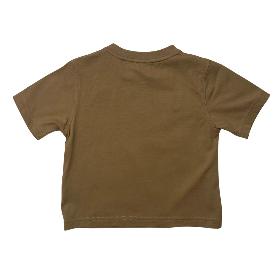 BURBERRY THOMAS BEAR PRINT T-SHIRT – CAMEL – 18 MONTHS