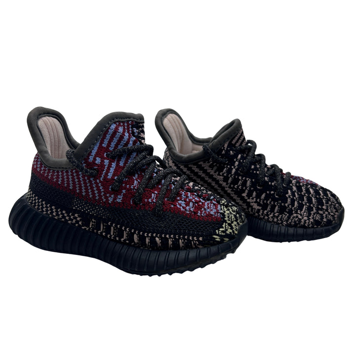ADIDAS YEEZY BOOST 350 V2 YECHEIL TRAINERS – BLACK/ MULTI – SIZE 20