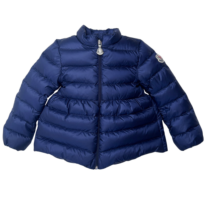 MONCLER JOELLE DOWN JACKET – NAVY – AGE 12–18 MONTHS