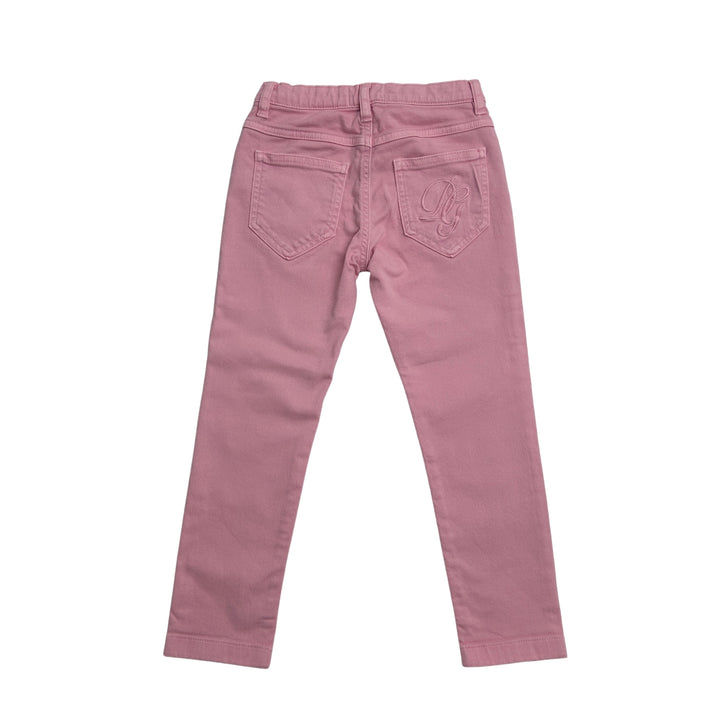 DOLCE &amp; GABBANA SKINNY JEANS – PINK – 6 YEARS