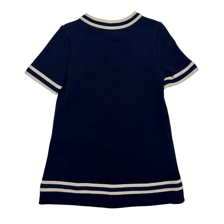 GUCCI HORSEBIT POCKET DRESS – NAVY – 4 YEARS